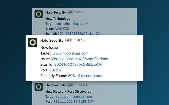 Introducing Halo Security’s New Slack Integration for Real-Time Alerts